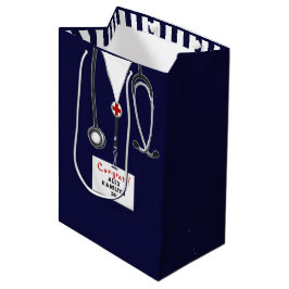 Nurse Abschluss Mittlere Geschenktasche Mittlere Geschenktüte