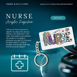 Nurse Acrylic Schlüsselanhänger