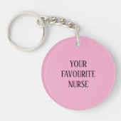 Nurse Acrylic Schlüsselanhänger (Vorderseite)