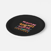 Nurse Anästhesist - ein lecker Nurse Anästhesist - Pappteller (Schrägansicht)