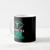Nurse Anästhesist RN Registered Nurse Geschenk CRN Kaffeetasse (Vorderseite Links)