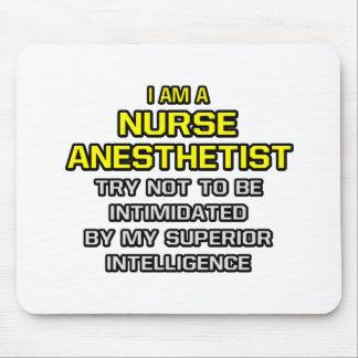 Nurse Anästhesist... Superior Intelligence Mousepad