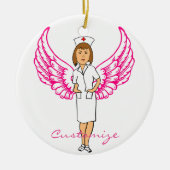 Nurse Angel Wings Thunder_Cove Keramik Ornament (Vorne)