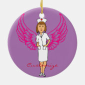 Nurse Angel Wings Thunder_Cove Keramik Ornament (Hinten)