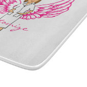 Nurse Angel Wings Thunder_Cove Schneidebrett (Ecke)