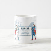 Nurse Appreciation Art  Mug Design Kaffeetasse (Mittel)