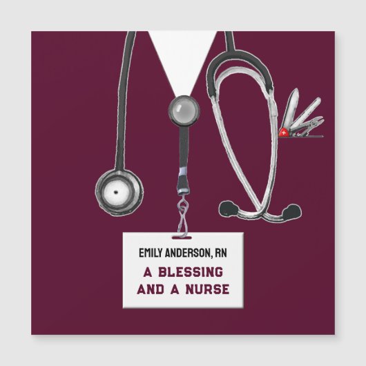 Nurse Appreciation Gifts Magnetkarte (Vorderseite)