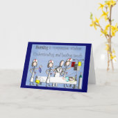 Nurse Art Geschenke Karte (Gelbe Blume)