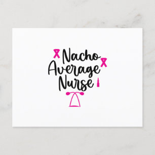 Nurse Art Nacho Average Nurse Postkarte