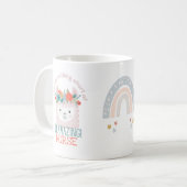 NURSE ARZT DENTIST RN Custom Gift Kaffeetasse (Vorderseite Links)