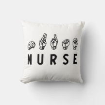 Nurse ASL Handzeichen Sprache Pflege Grad RN Gesch