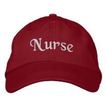 Nurse bestickter Baseballhut | Red Cap