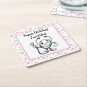 Nurse Birthday Party Paper Untersetzer (angewinkelt)