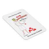 Nurse Bobbie's Erinnerung, dass Liebe eine gesunde Magnet (Rechte Seite)