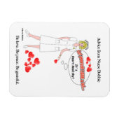 Nurse Bobbie's Erinnerung, dass Liebe eine gesunde Magnet (Horizontal)