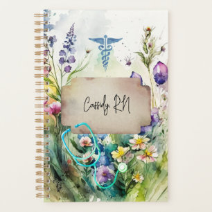 Nurse Boho Chic Wildblume Blumencotecore Planer