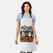 Nurse Boo Crew Halloween Healthhero Spooky Schürze (Getragen)