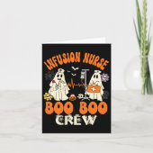Nurse Boo Crew Halloween Nurse Ghost Costume Karte (Vorderseite)