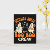 Nurse Boo Crew Halloween Nurse Ghost Costume Karte (Gelbe Blume)