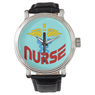 Nurse Caduceus (Hintergrund für benutzerdefinierte Armbanduhr
