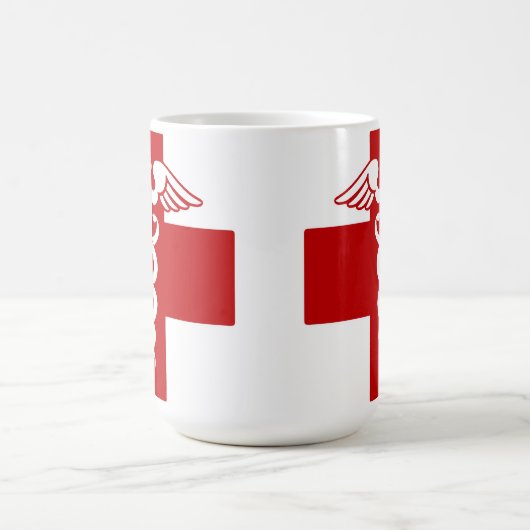Nurse Caduceus Kaffeetasse (Mittel)