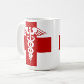 Nurse Caduceus Kaffeetasse (Vorderseite Links)