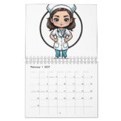 Nurse Calendar Collection - Inspiring Nursing Logo Kalender (Feb 2027)