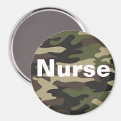 Nurse-Camouflage-Magnet Magnet (Vorderseite/Rückseite)