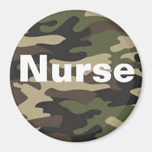 Nurse-Camouflage-Magnet Magnet