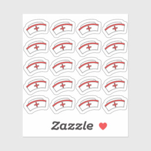 Nurse Cap Work Night Shift Tracker Bujo Planer Aufkleber