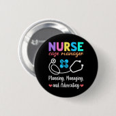 Nurse Case Manager Apprecision Nurse Case Manageme Button (Vorne & Hinten)