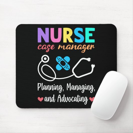 Nurse Case Manager Apprecision Nurse Case Manageme Mousepad (Mit Mouse)