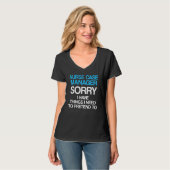 Nurse Case Manager RN Management 12 T-Shirt (Vorderseite Vollansicht)