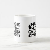 Nurse Cat Lover Kaffeetasse (Mittel)
