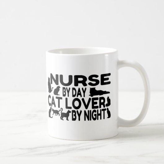 Nurse Cat Lover Kaffeetasse (Rechts)