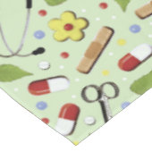 Nurse Celebration Tableclout Tischdecke (Schrägansicht)