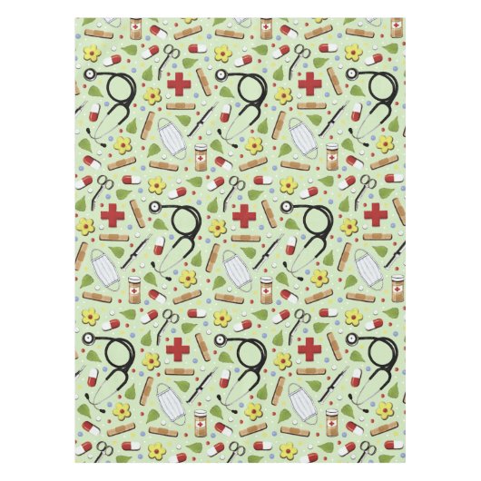Nurse Celebration Tableclout Tischdecke (Vorderseite)