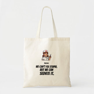 Nurse Character Tote Bag | Healthcare Worker Gift  Tragetasche