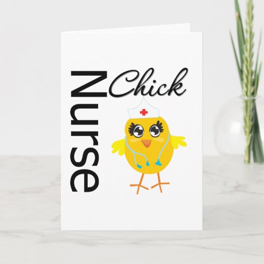 Nurse Chick Karte (Vorderseite)
