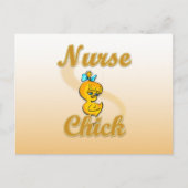 Nurse Chick Postkarte (Vorderseite)