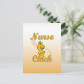 Nurse Chick Postkarte (Stehend Vorderseite)