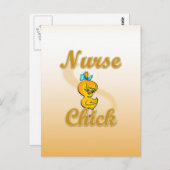 Nurse Chick Postkarte (Vorne/Hinten)