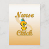 Nurse Chick Postkarte (Vorderseite)