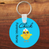 Nurse Chick v1 Forensic Nurse Schlüsselanhänger (Vorderseite)