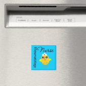 Nurse Chick v1 Rheumatology Nurse Magnet (In Situ (Geschirrspüler))