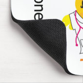 Nurse Chick v2 Telefone Triage Nurse Mousepad (Ecke)