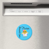 Nurse Chick v2 Wound Care Nurse Magnet (In Situ (Geschirrspüler))