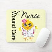Nurse Chick v2 Wound Care Nurse Mousepad (Mit Mouse)