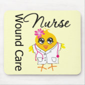 Nurse Chick v2 Wound Care Nurse Mousepad (Vorne)