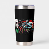 NURSE Christmas Design Thermobecher (Vorderseite)
